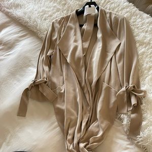Express Khaki Trench Coat